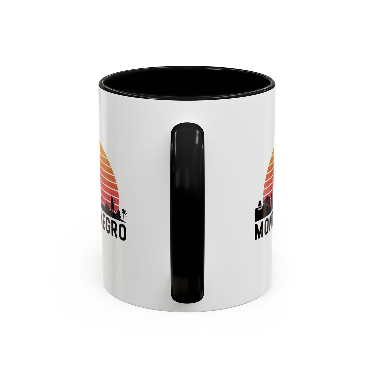 Montenegro Sunset Coffee Mug, Unique Black Accent Mug, Gift for Coffee Lovers, Travel Mug, Home Decor, Souvenir