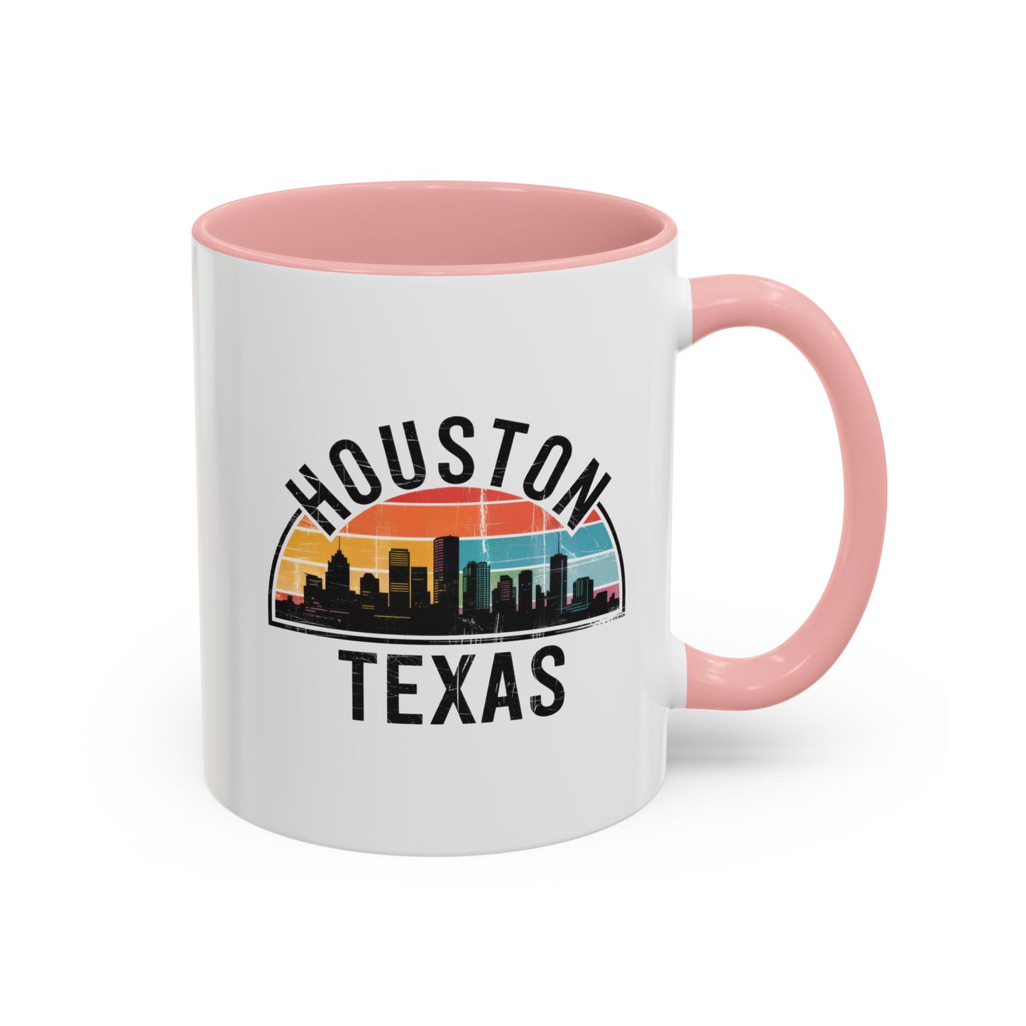 Houston Texas Accent Coffee Mug - Perfect for Souvenir Lovers, Gift for Texas Proud, Travel Mugs, Cityscape Kitchen Decor, Coffee Lovers
