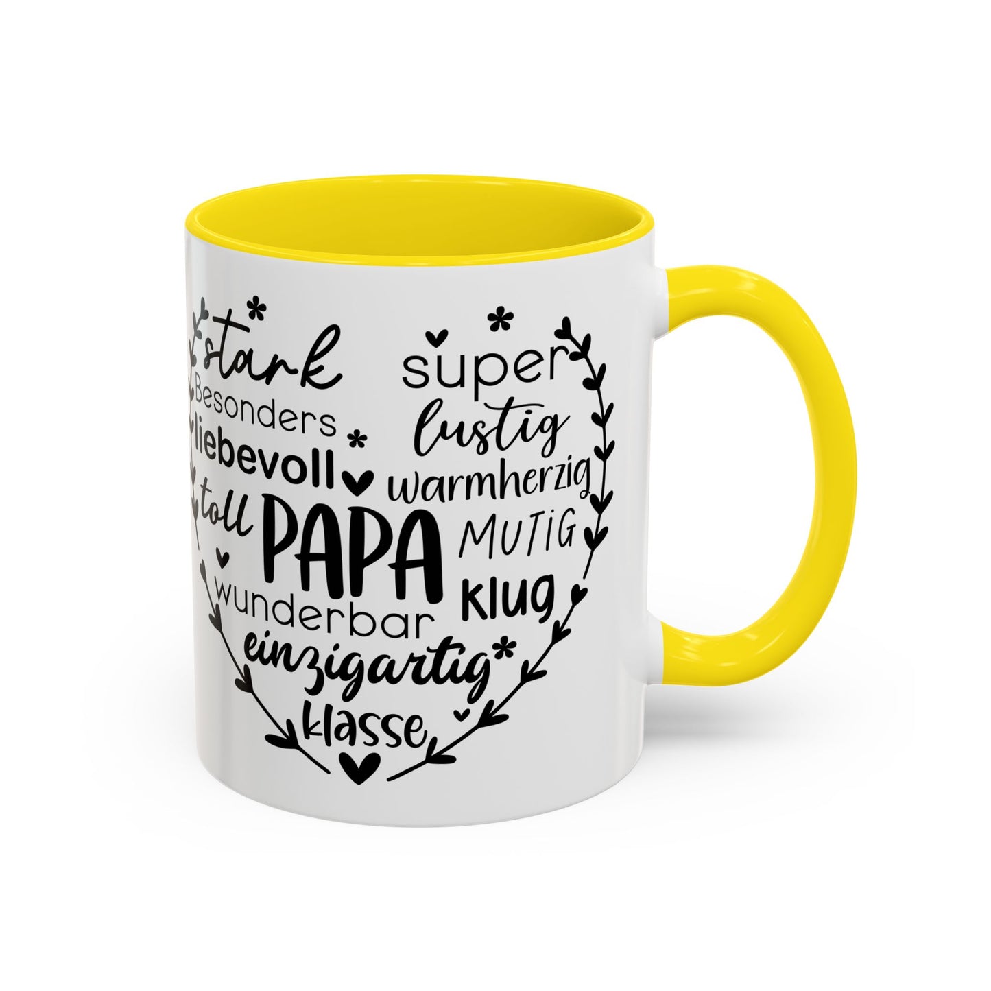 Personalized Papa Coffee Mug – Heartfelt Gift for Dads, Birthday Present, Father's Day Mug, Home Office Coffee Cup, Unique Dad Gift