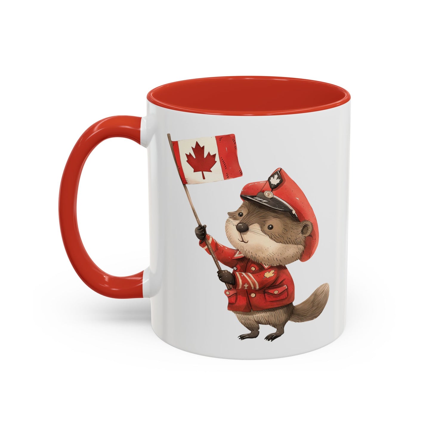 Adorable Canadian Beaver Coffee Mug | Cute Animal Lover Gift, Canada Day Celebration, Home Decor, Fun Office Mug, Tea Lover