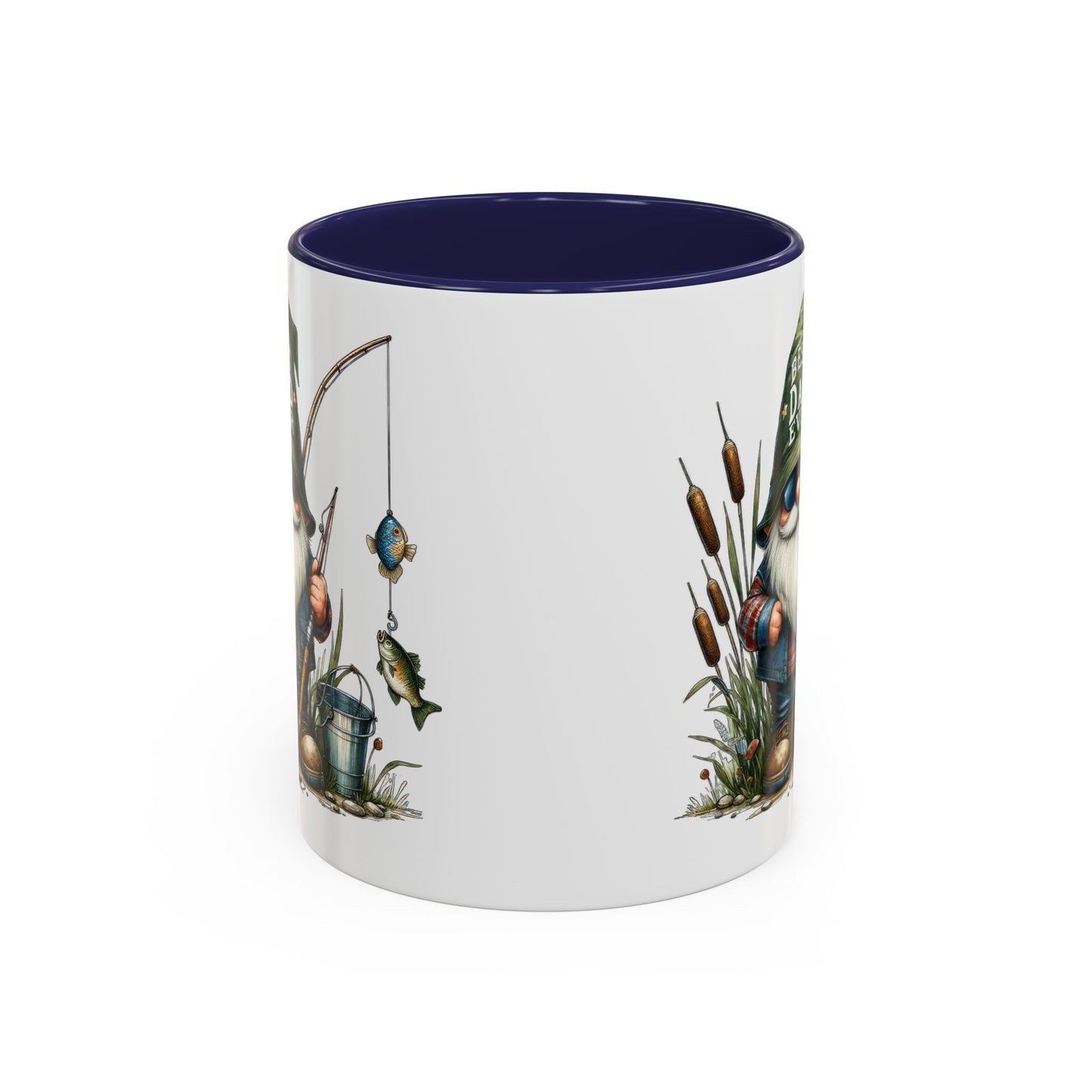 Fishing Gnome Mug – Best Dad Ever, Perfect Gift for Father's Day, Fisherman Coffee Cup, Unique Gifting for Dads, Fun Dad Mugs