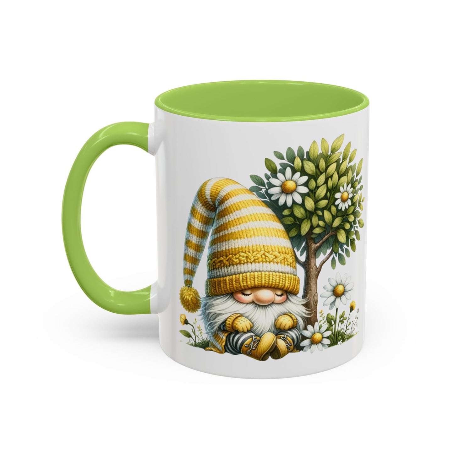 Whimsical Gnome Coffee Mug - Perfect for Garden Lovers, Home Decor, Gift for Friends, Cozy Mornings, Spring Celebrations