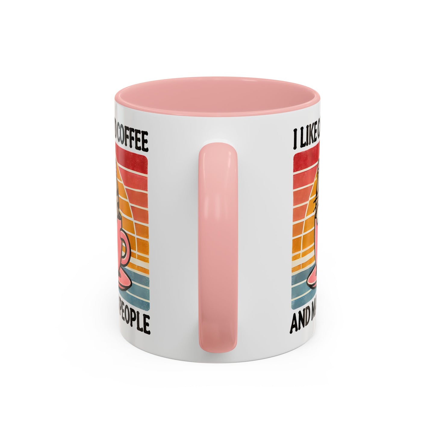 Cute Cat Coffee Mug, Cat Lover Gift, Coffee Lover Mug, Fun Pet Mug, Pet Owner Gifts