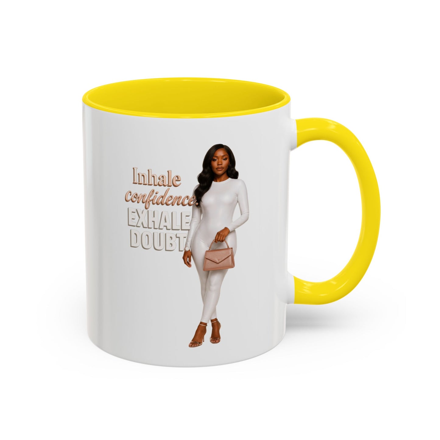 Confidence & Style Coffee Mug - Inspiring Gift for Self-Care, Motivation, Home Office, Birthday, or Any Celebration