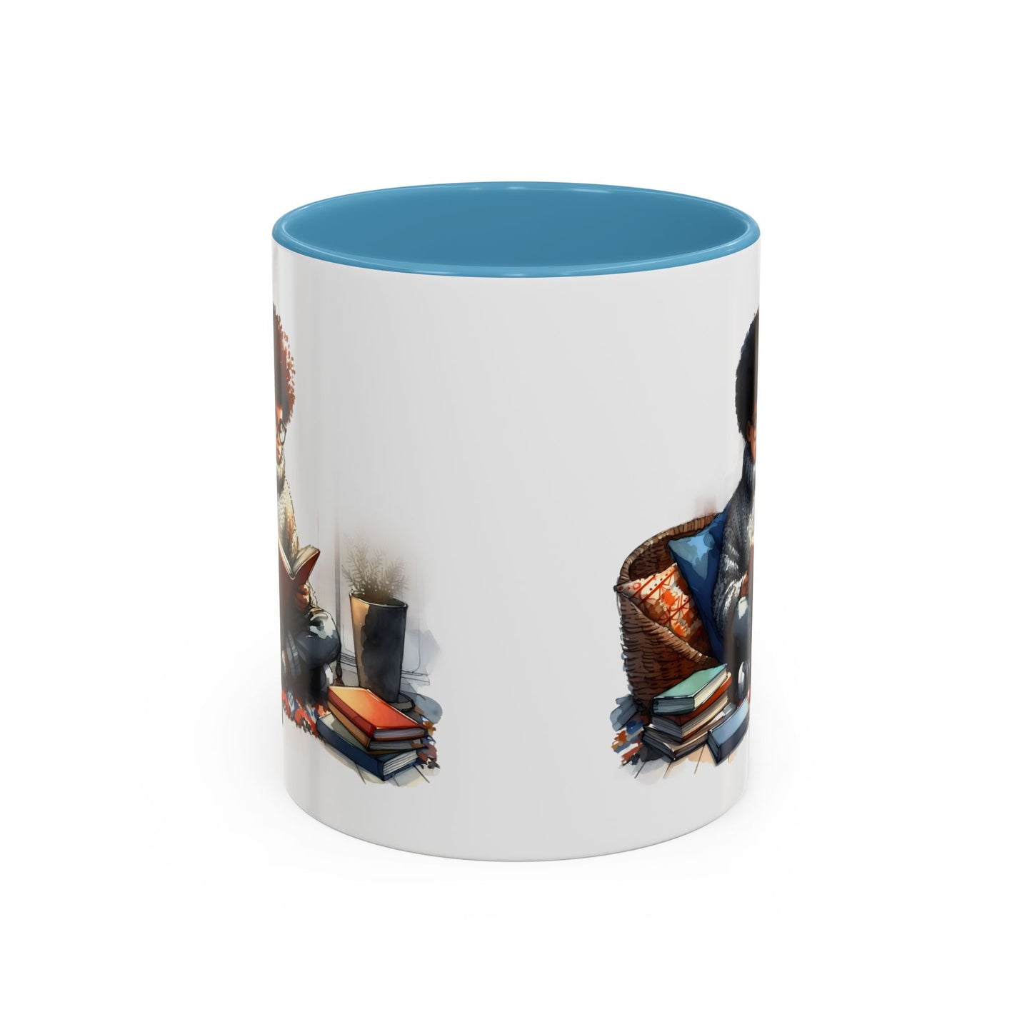 Cozy Reading Mug: Perfect Gift for Book Lovers, Cute Coffee Cup, Unique Home Decor, Ideal for Cozy Mornings, Fun Birthday Present