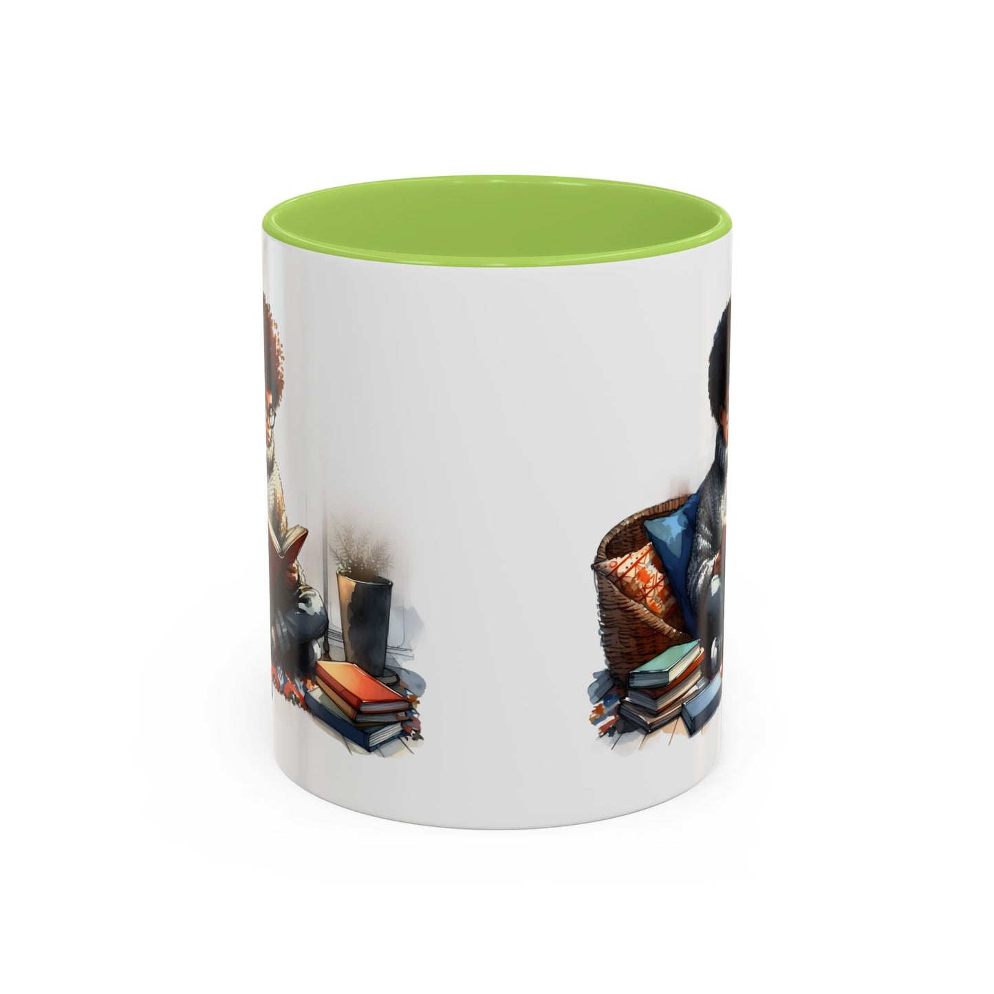 Cozy Reading Mug: Perfect Gift for Book Lovers, Cute Coffee Cup, Unique Home Decor, Ideal for Cozy Mornings, Fun Birthday Present