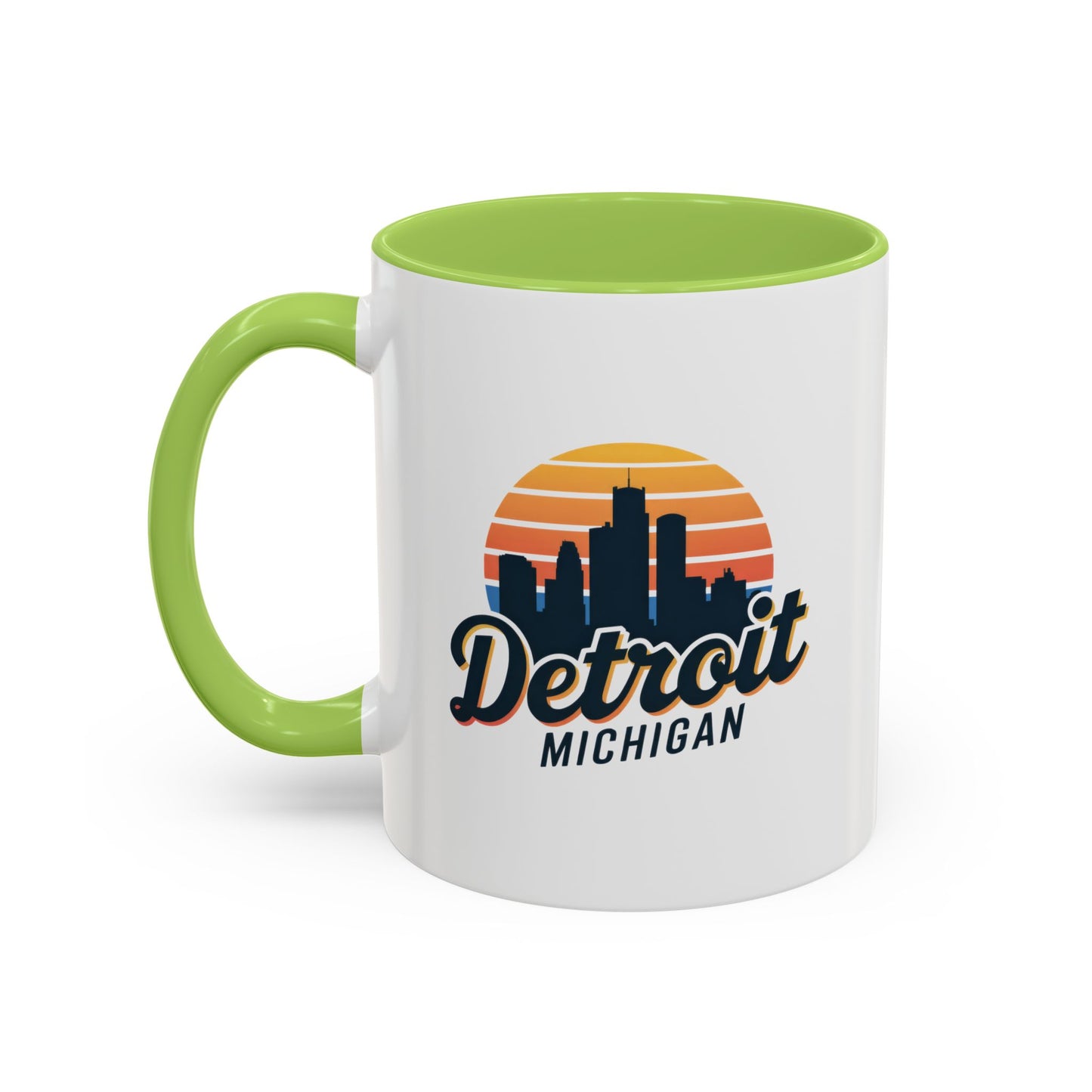Detroit Skyline Coffee Mug - Perfect for Home, Gifts, Office Decor, Travel, Sunsets