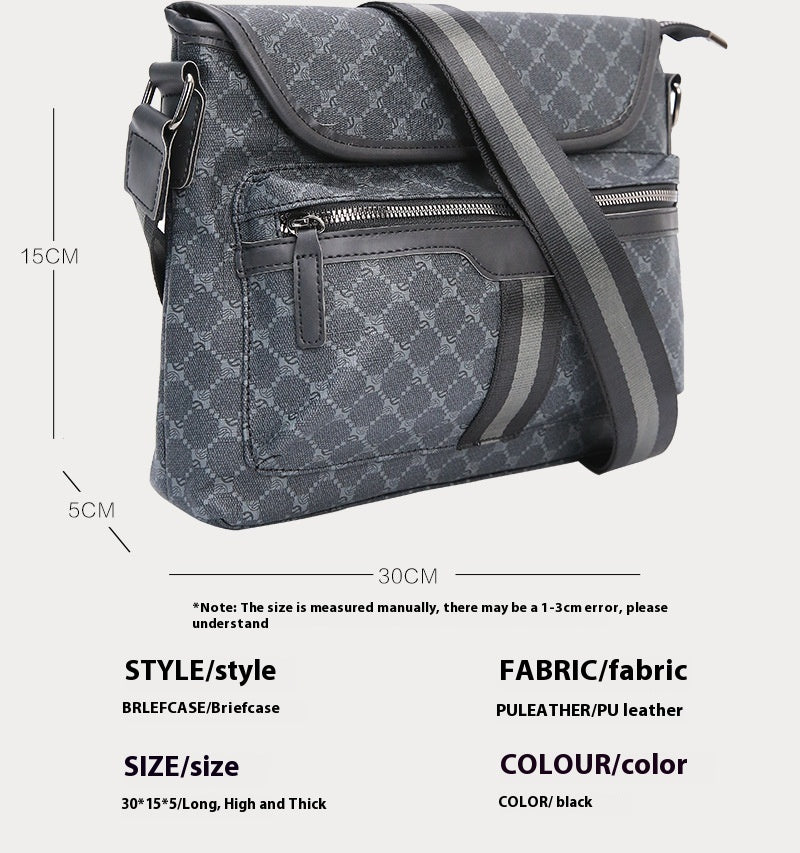 Sac à dos à bandoulière de marque tendance pour homme JFA UNIjuntos Entreprise