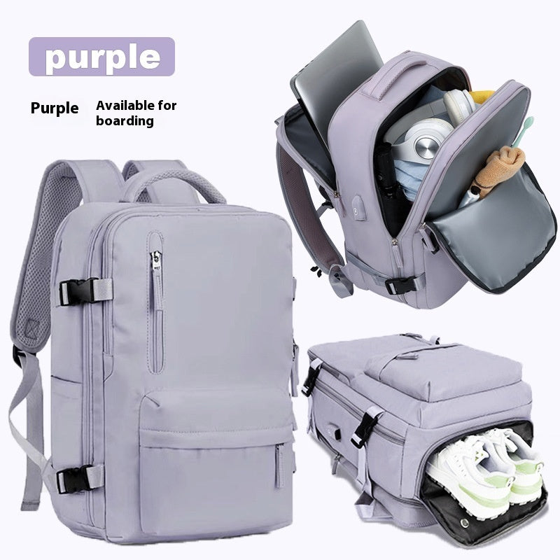 Women's Large Capacity Oversized Lightweight Multifunctional Luggage Backpack