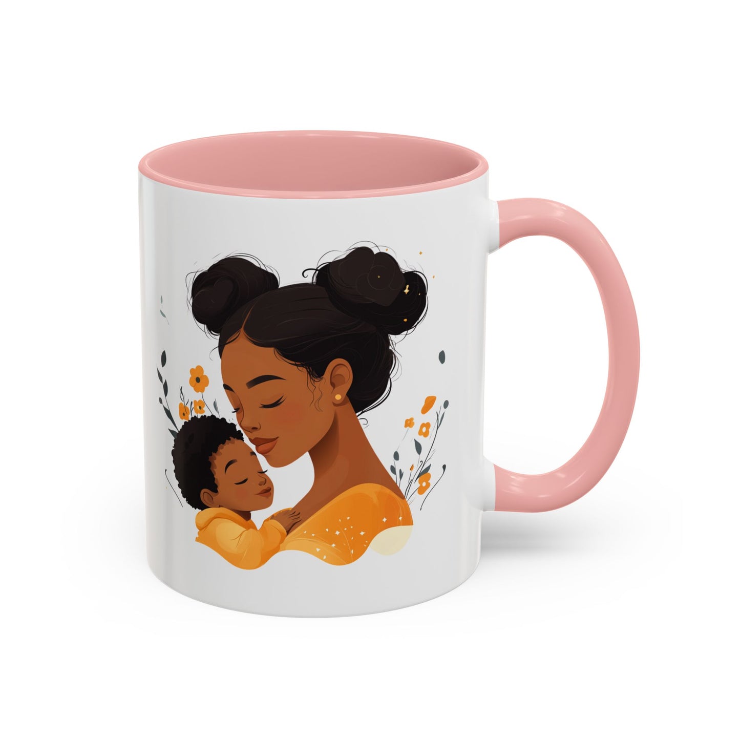 Mommy & Me Coffee Mug, Heartwarming Gift for Mother, Family Bonding, Mother's Day, Cozy Drinkware