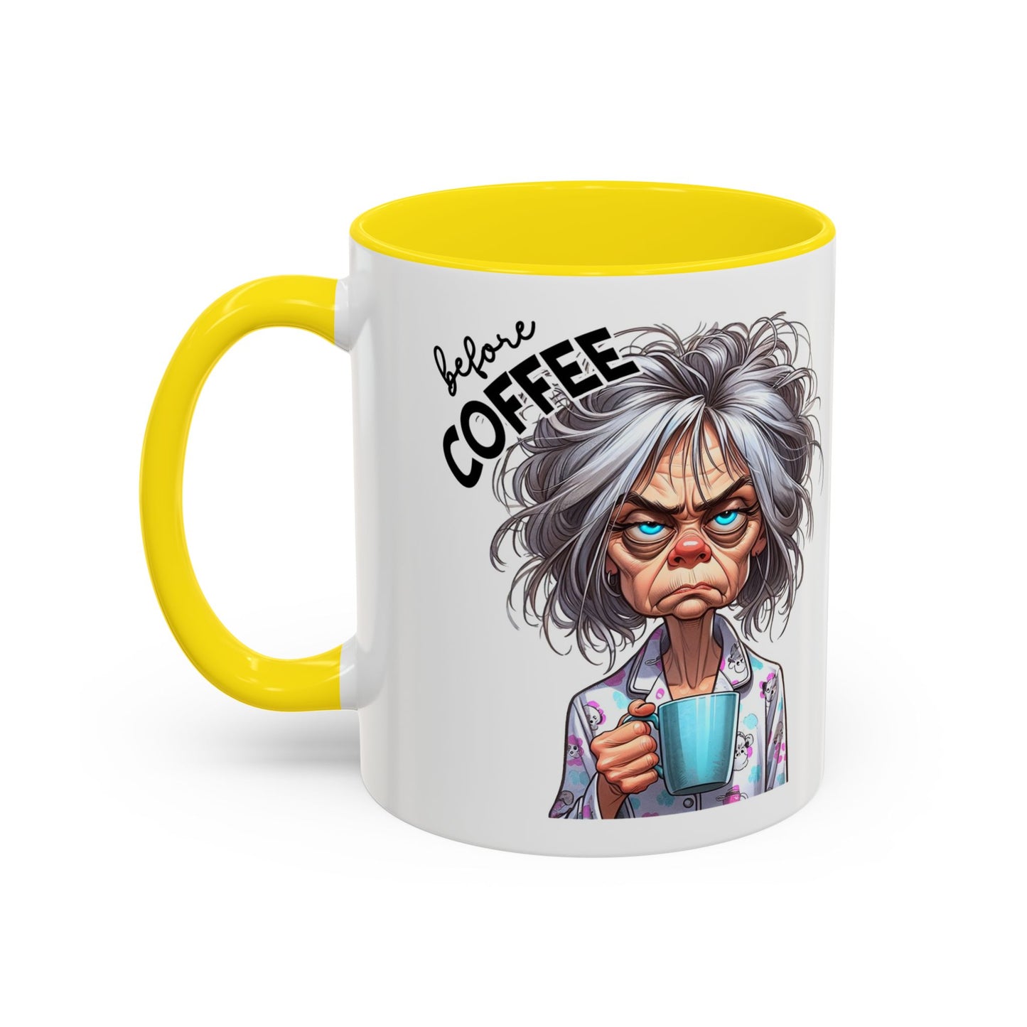 Fully Caffeinated Accent Mug - Fun Coffee Cup for Coffee Lovers, Unique Gift for Tea Drinkers, Funny Kitchen Decor, Motivational Mug, [...]