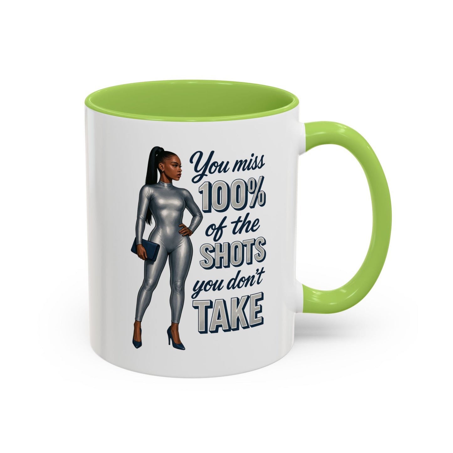 Motivational Accent Coffee Mug - Inspirational Gift for Goal-Diggers, Perfect for Home Office, Birthdays, Graduation, Motivation