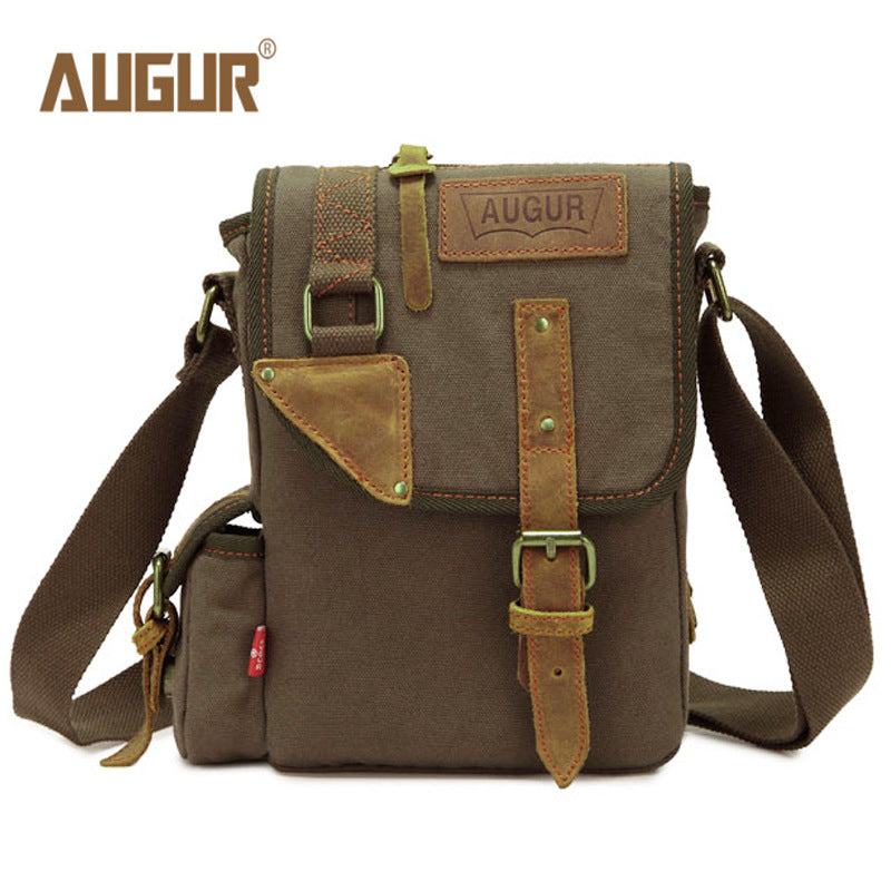 new canvas bag, leisure men's bag, men's shoulder bag, Korean bag leisure business package 601