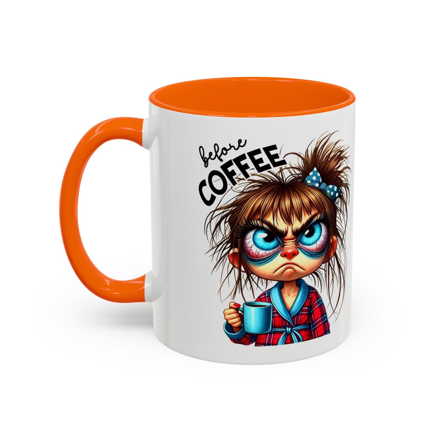 Cute Caffeinated Coffee Mug, Fun Gift for Coffee Lovers, Cute Mug for Home Office, Perfect for Birthdays, Holidays, Relaxation