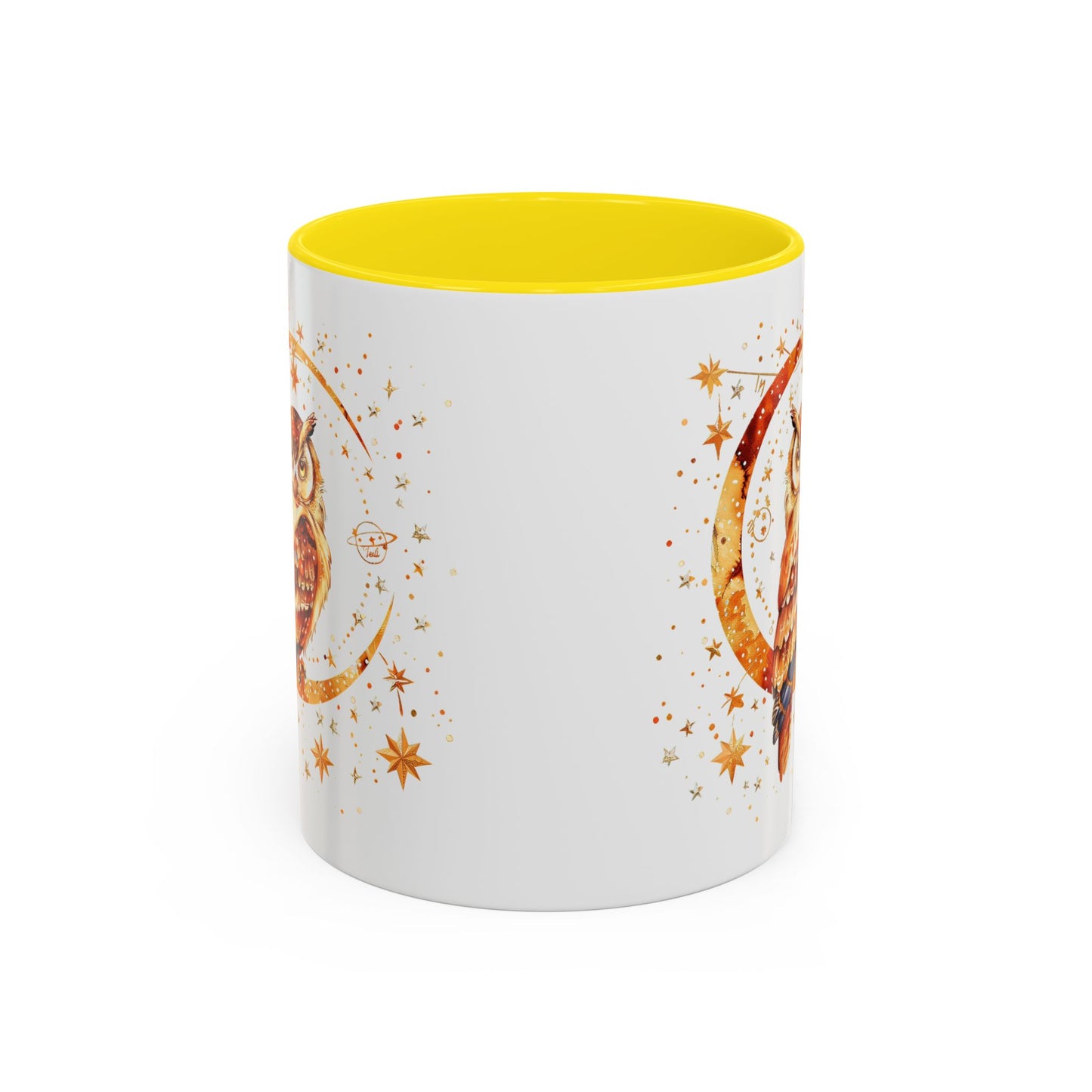 Mystical Owl Coffee Mug - Celestial Decor, Perfect Gift for Owl Lovers, Cozy Vibes, Unique Home Accents, Astrology Tea Cup