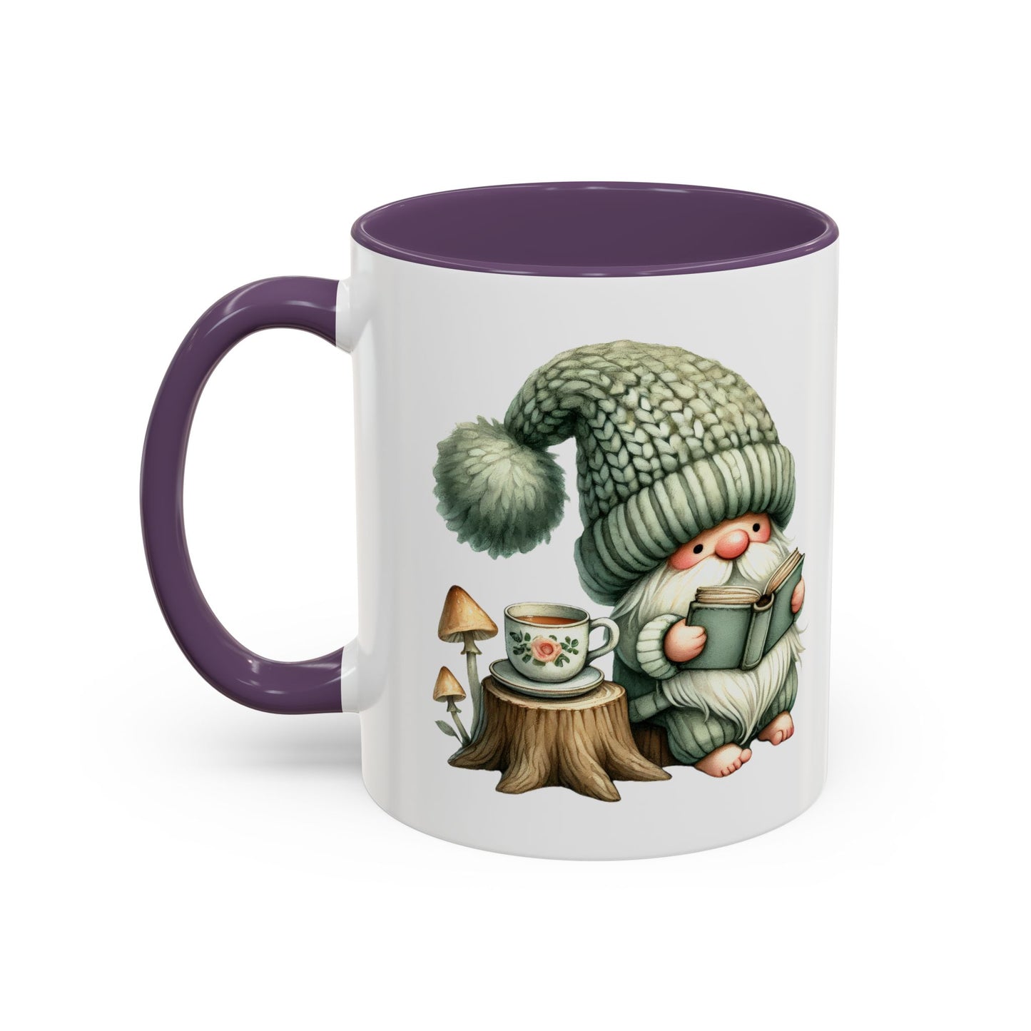 Whimsical Gnome Coffee Mug - Cute Home Decor, Unique Gift for Coffee Lovers, Cozy Vibes, Seasonal Celebrations, Fun Tableware