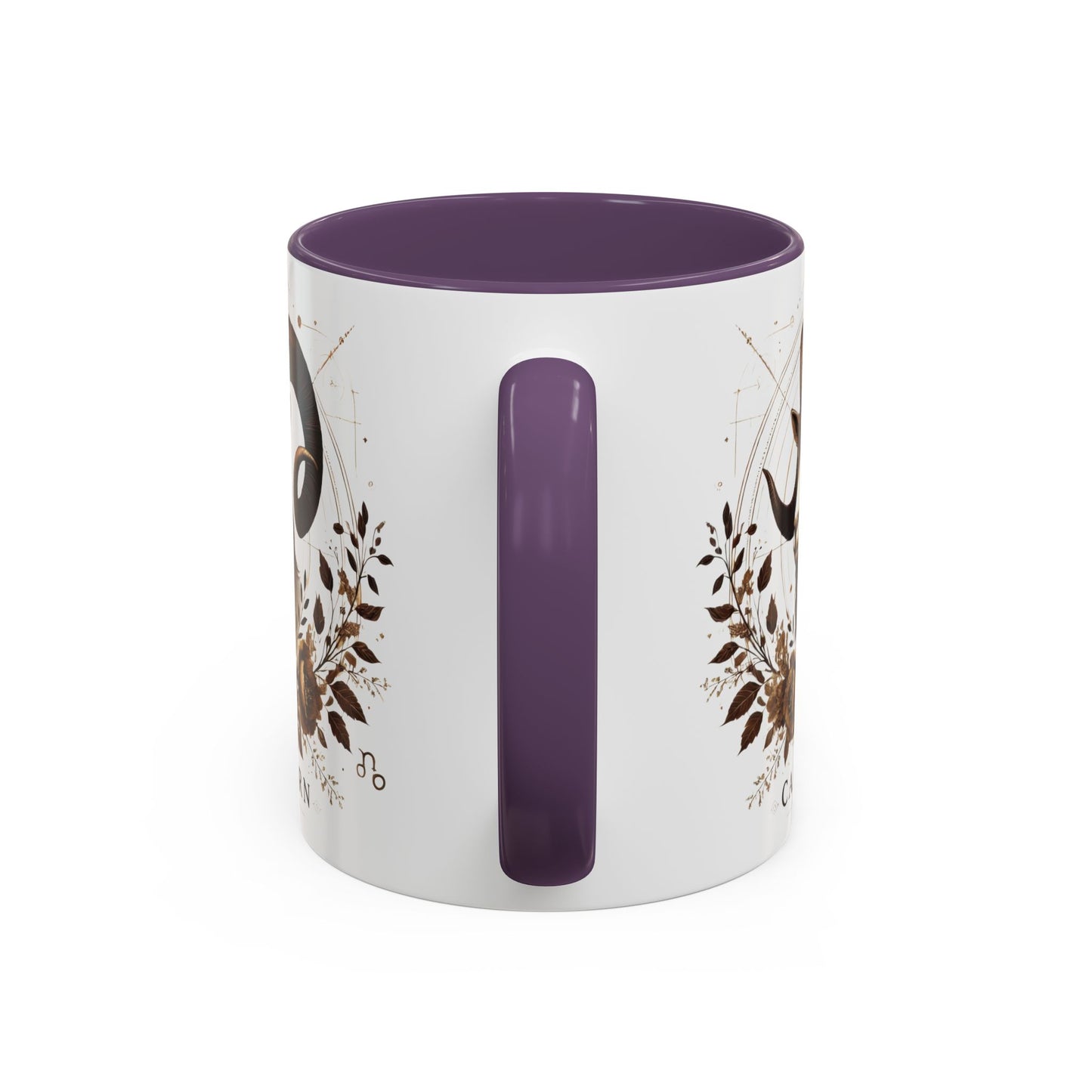 Capricorn Zodiac Coffee Mug - Elegant Astrological Design for Astrology Lovers