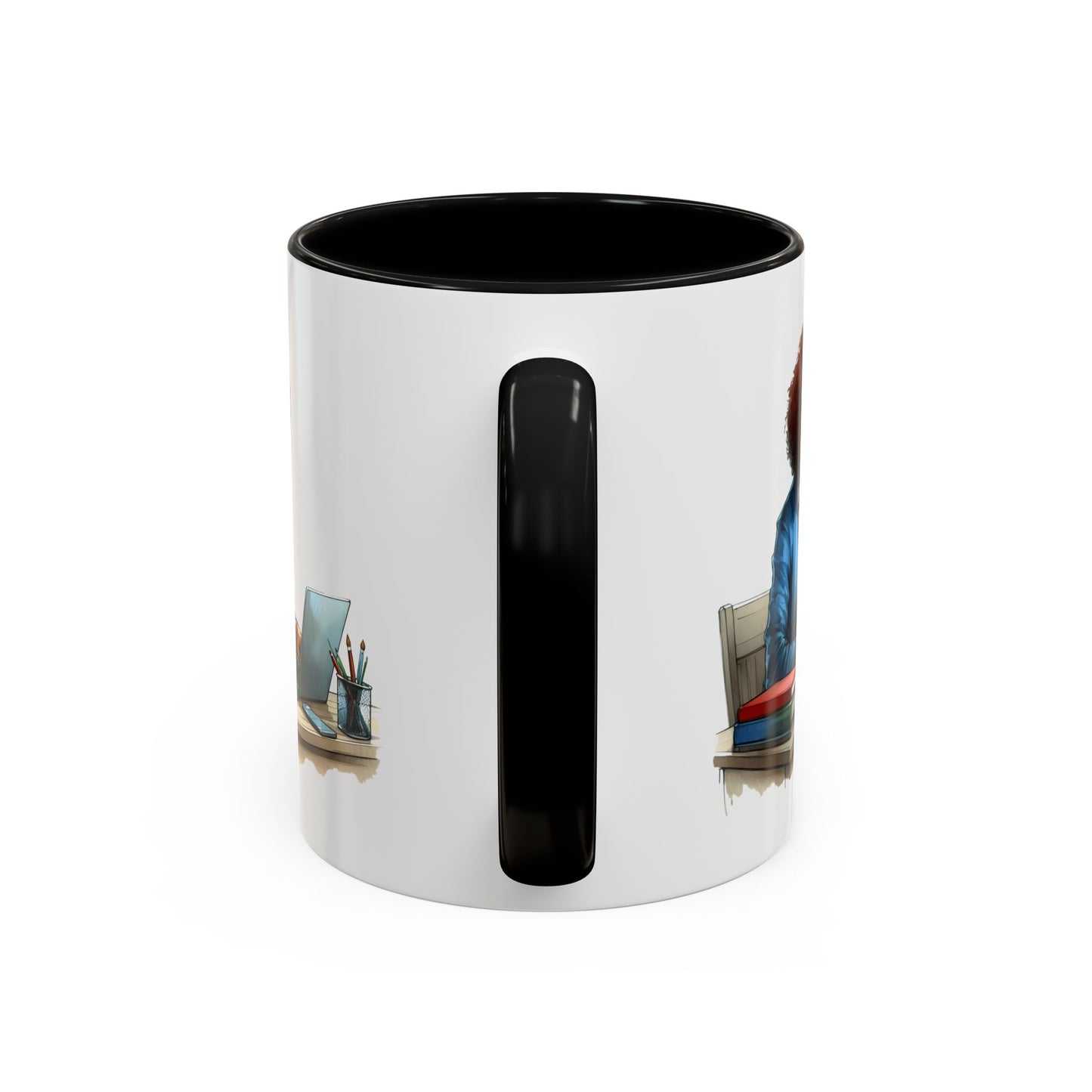 Inspirational Workspace Coffee Mug for Home Office, Motivational Mug for Students, Cozy Gift for Professionals, Unique Desk Accessory