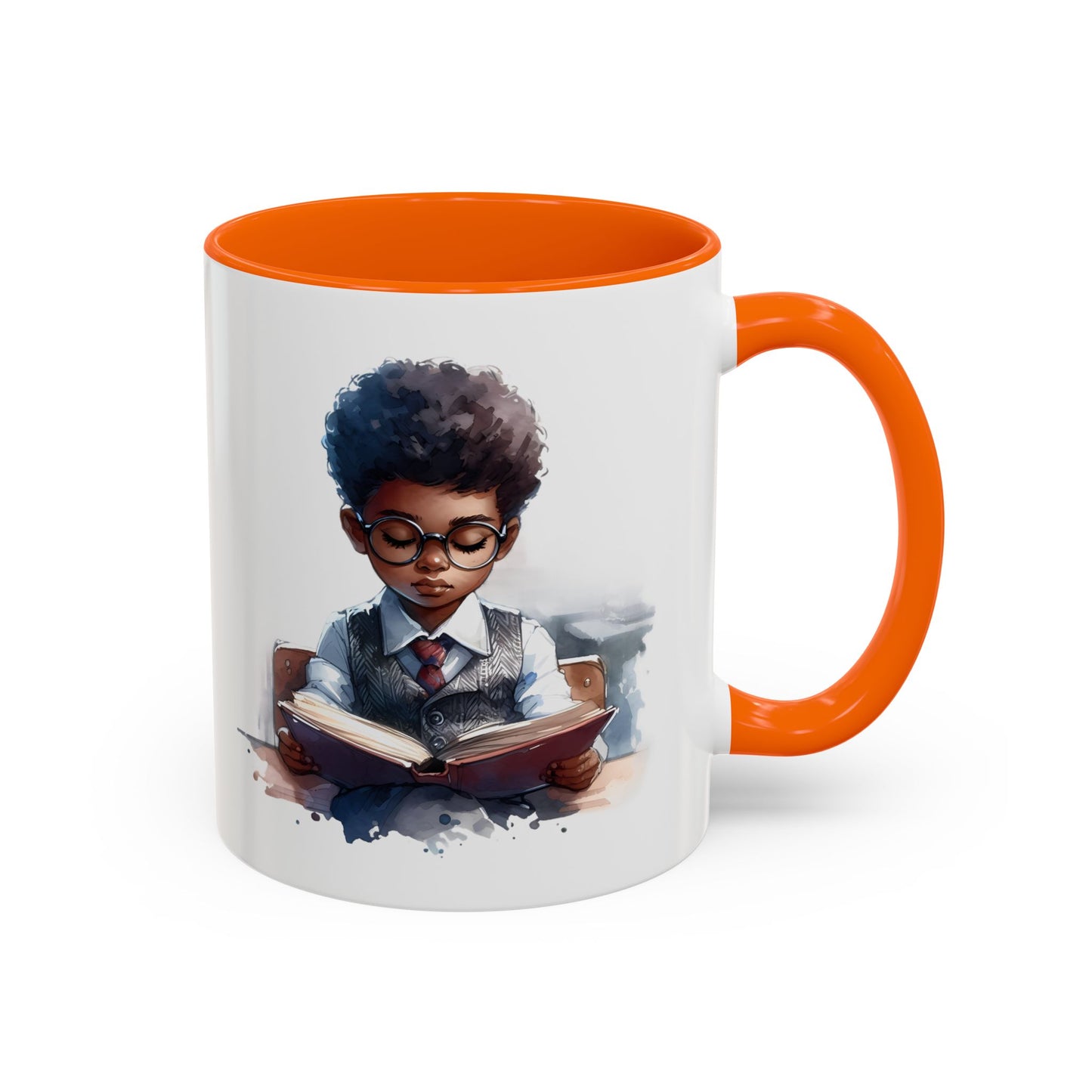 Whimsical Character Coffee Mug, Inspirational Mug, Gift for Readers, Unique Art Mug, Personalized Coffee Cup