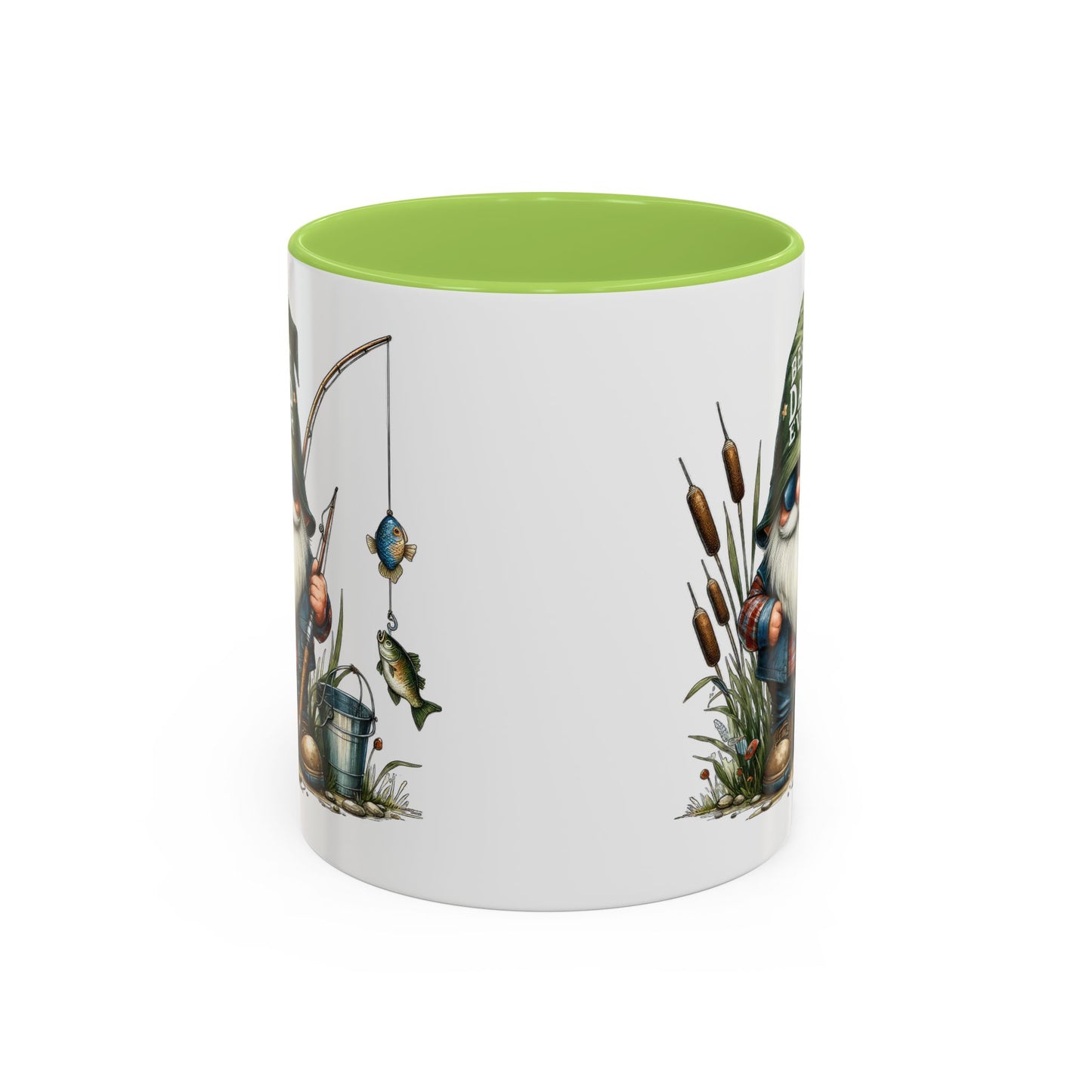 Fishing Gnome Mug – Best Dad Ever, Perfect Gift for Father's Day, Fisherman Coffee Cup, Unique Gifting for Dads, Fun Dad Mugs