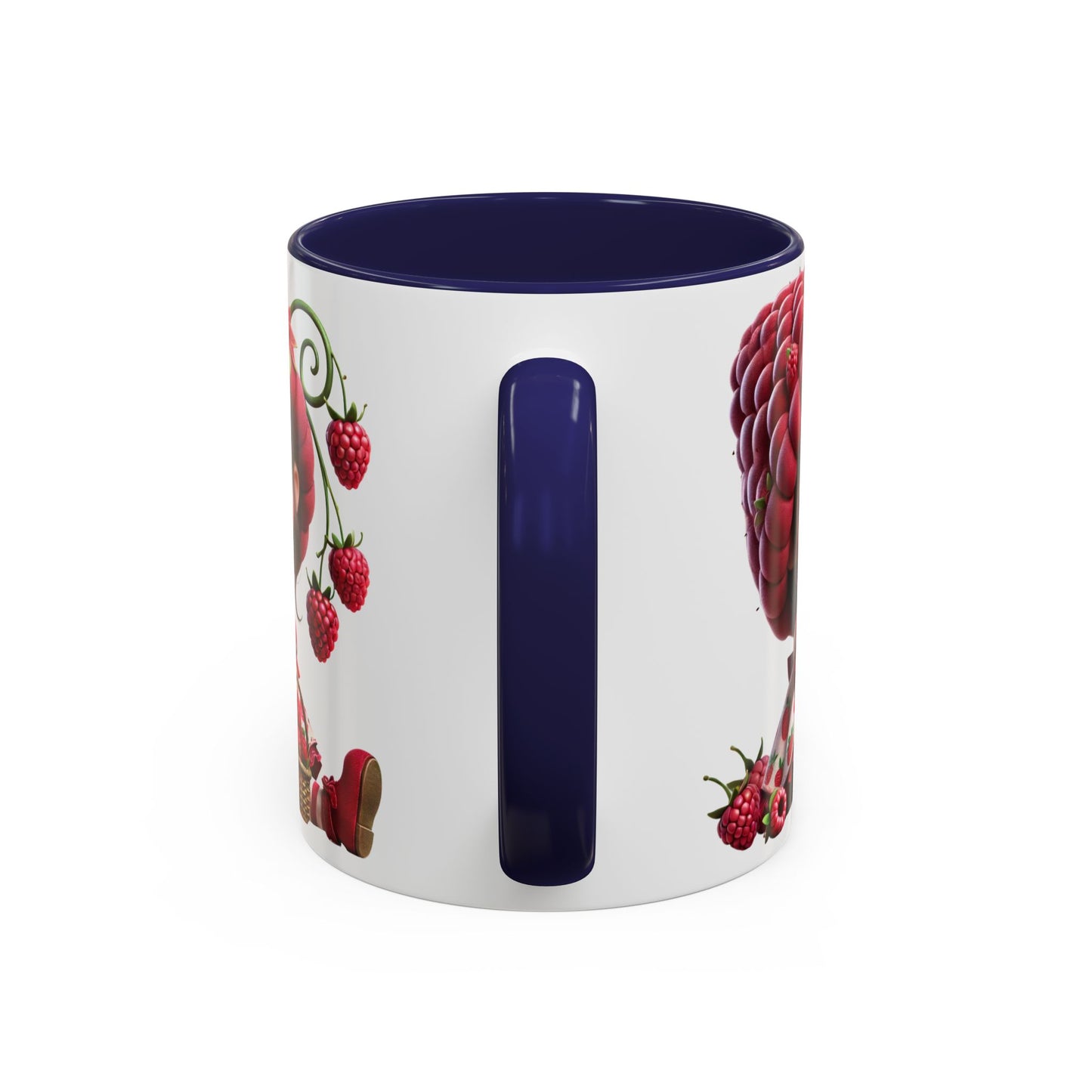 Whimsical Berry Girl Coffee Mug - Perfect for Berry Lovers!