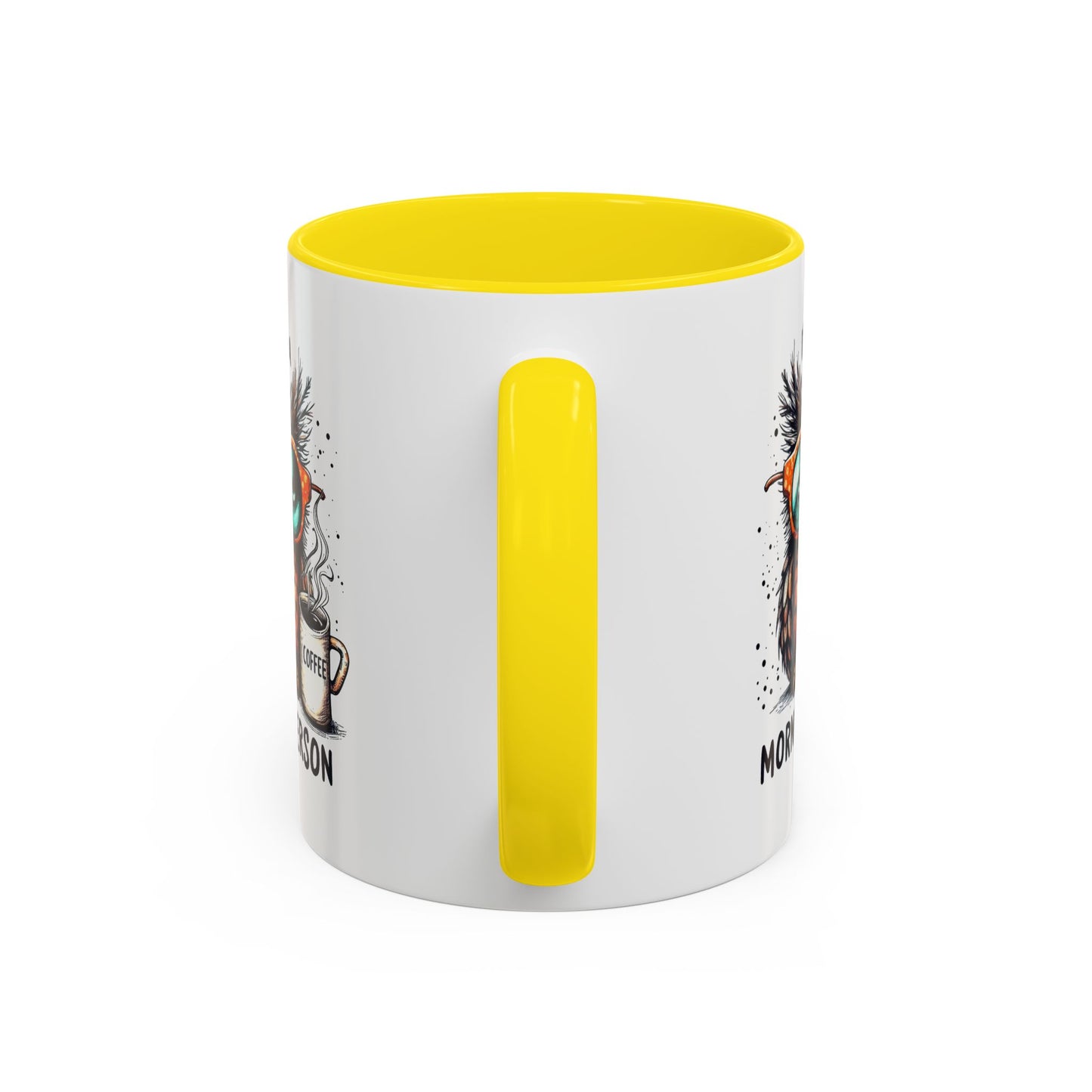 Funny Owl Coffee Mug, I'm Not a Morning Person Cup, Gift for Coffee Lovers, Cute Owl Mug, Quirky Ceramic Mug