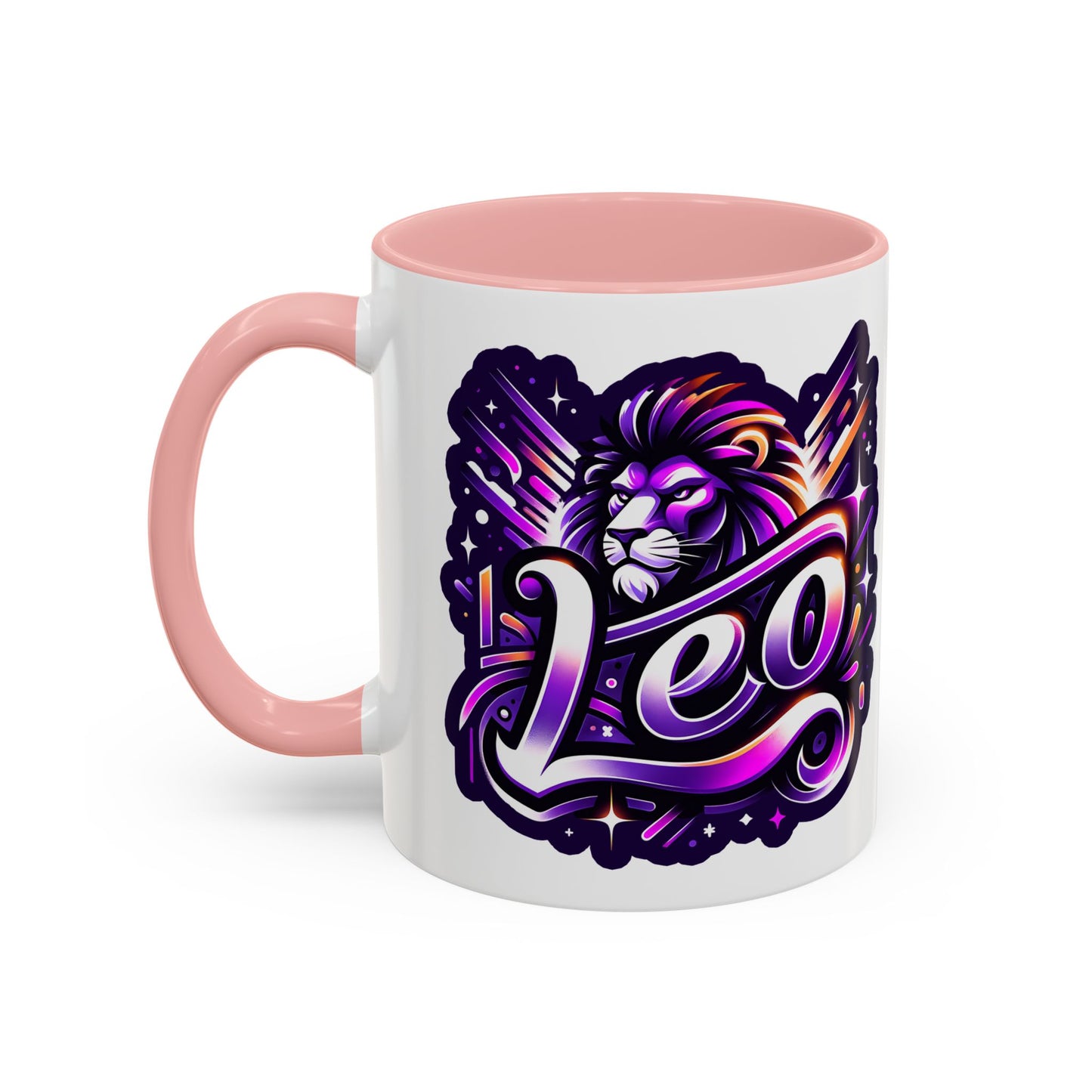 Vibrant Zodiac Leo Coffee Mug, Astrology Gift, Personalized Mug for Leo, Birthday Gift, Unique Home Décor