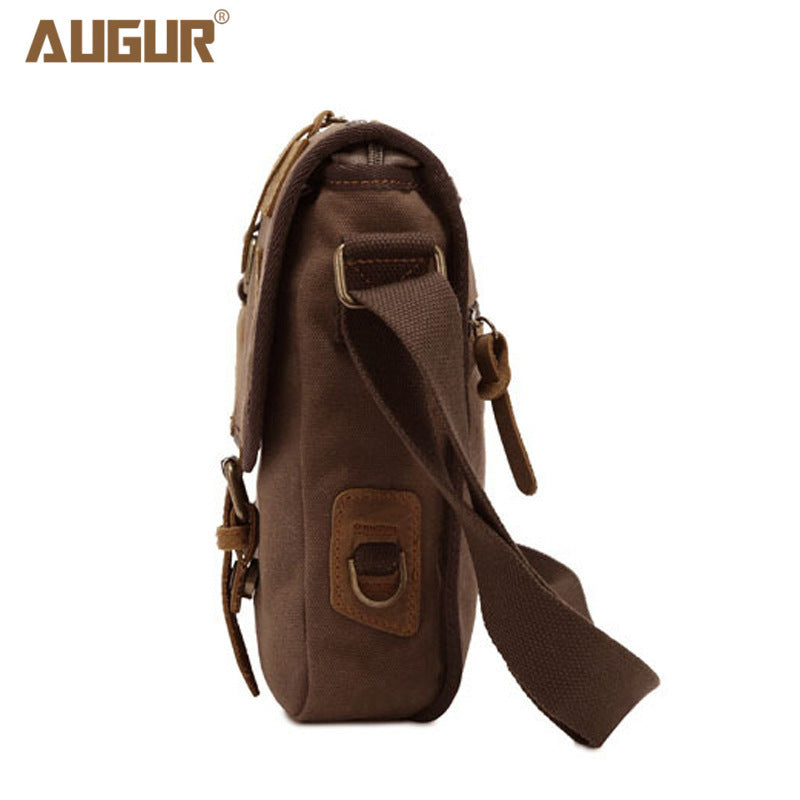 new canvas bag, leisure men's bag, men's shoulder bag, Korean bag leisure business package 601