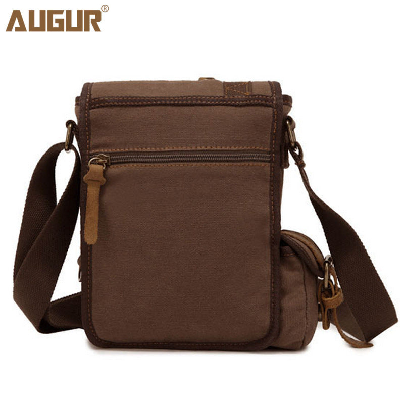 new canvas bag, leisure men's bag, men's shoulder bag, Korean bag leisure business package 601