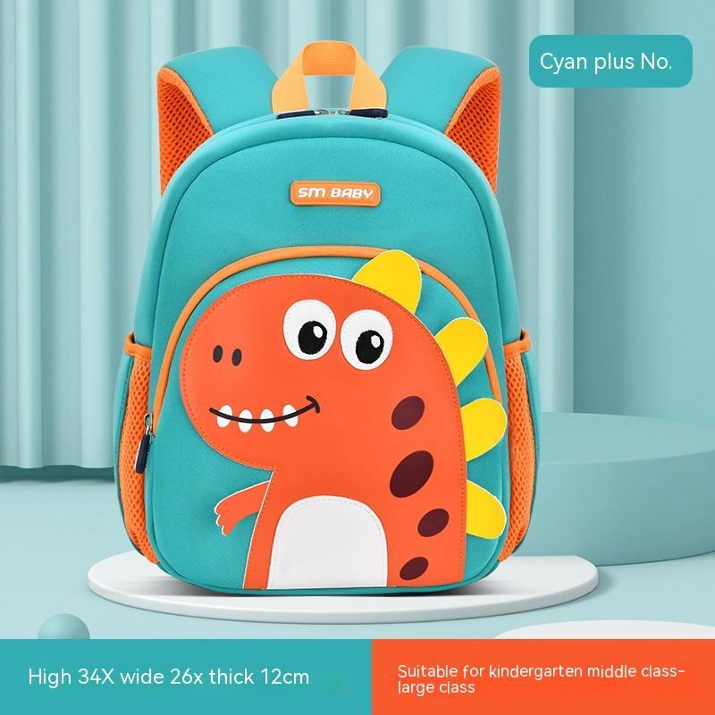 Men's And Women's Cute Fashion Dinosaur Neoprene Backpack