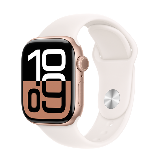 Apple Watch S10 GPS 42mm rosegold alumíniumtok, rose sport M/L (APPLE-MWWJ3QH)-0