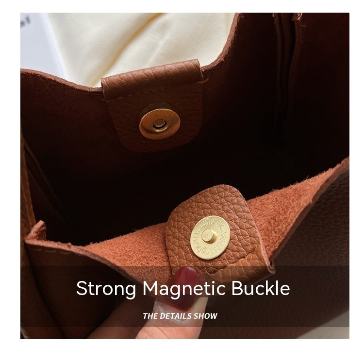 Large Capacity Bag Portable Bucket Crossbody