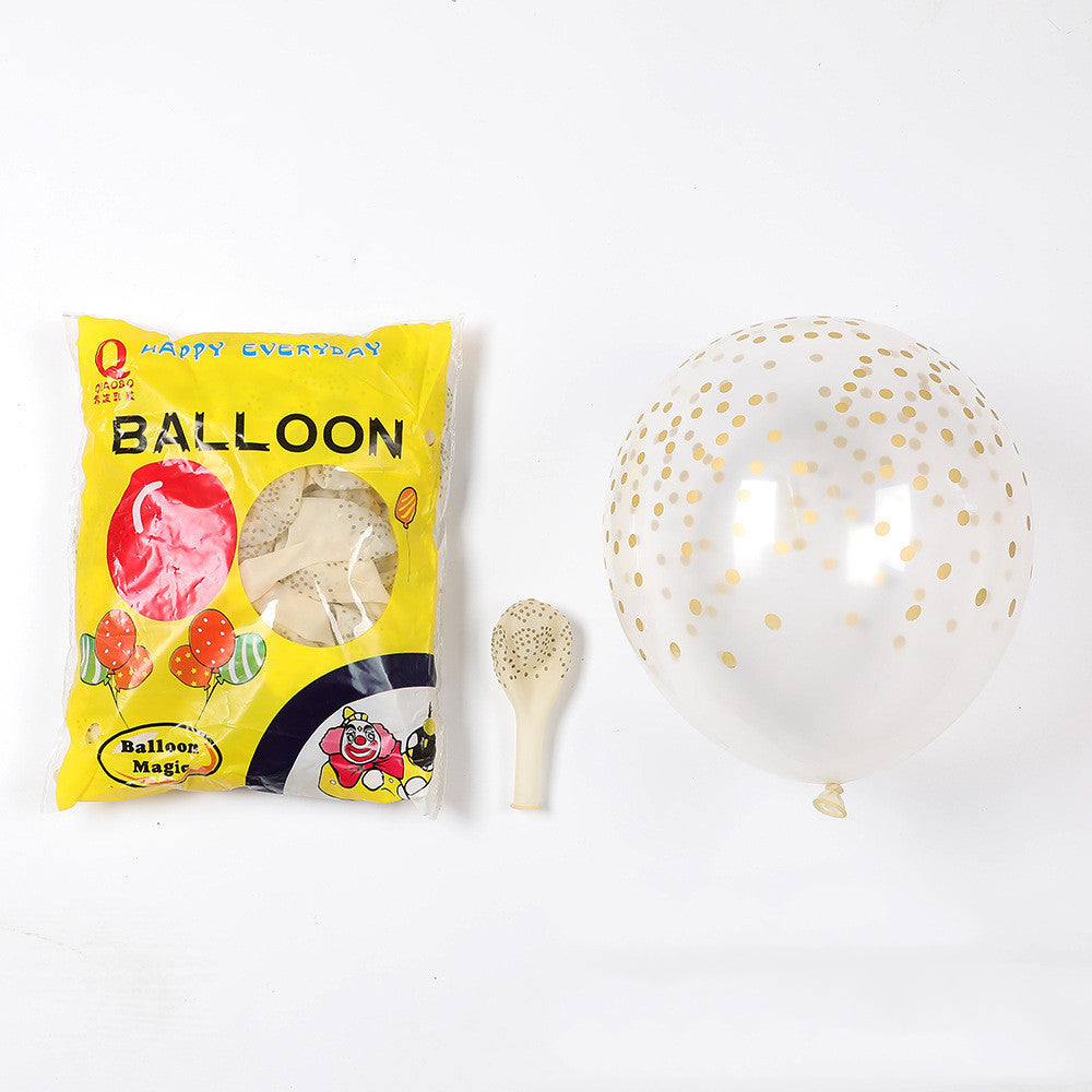 Hot Sale 9 PCs 18 Inch Gold Sequins Mr & Mrs Valentine's Day Aluminum Film Balloon Wedding Valentine's Day Decoration