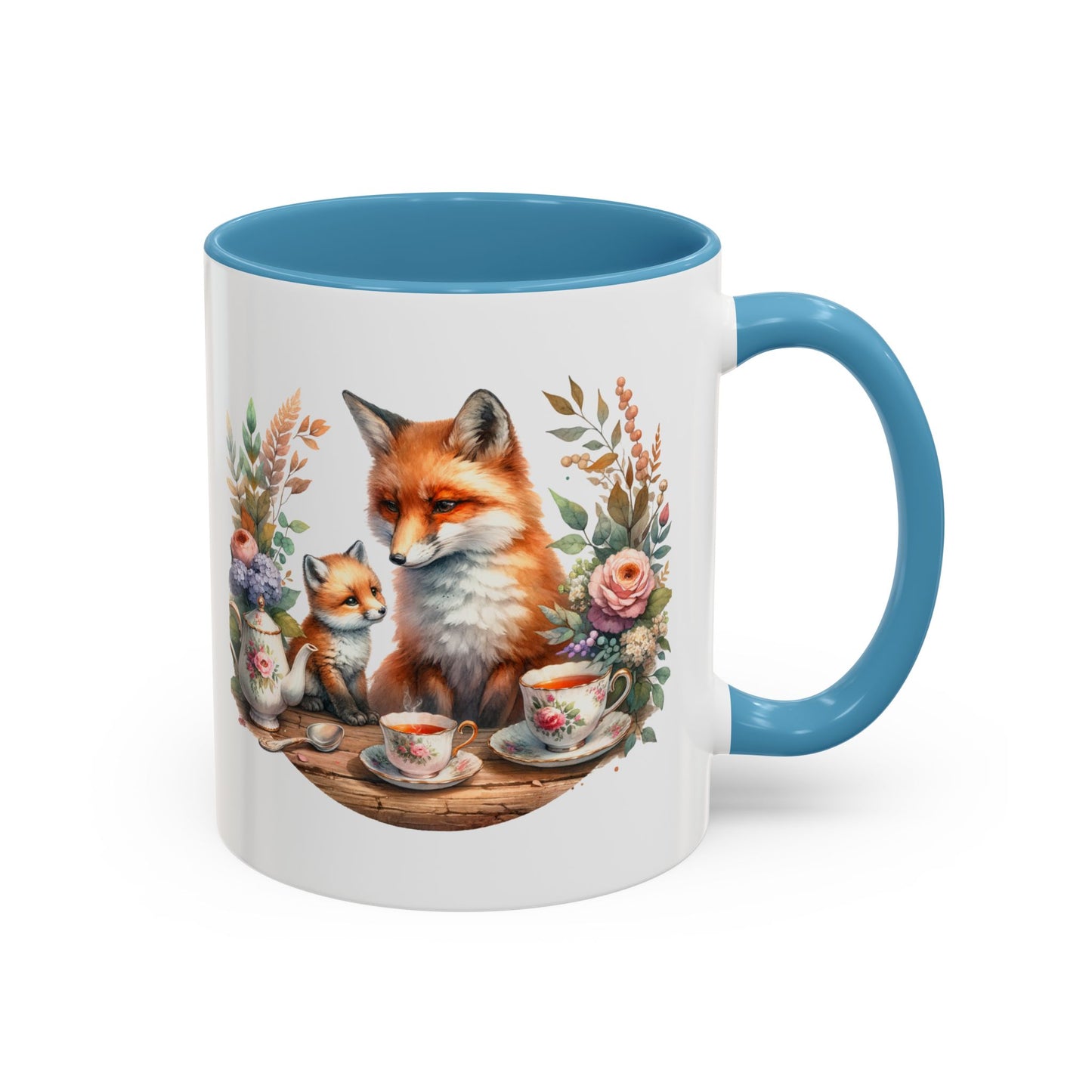 Whimsical Fox Art Coffee Mug - Perfect Gift for Nature Lovers, Home Decor, Animal Enthusiasts, Birthday, Mother's Day