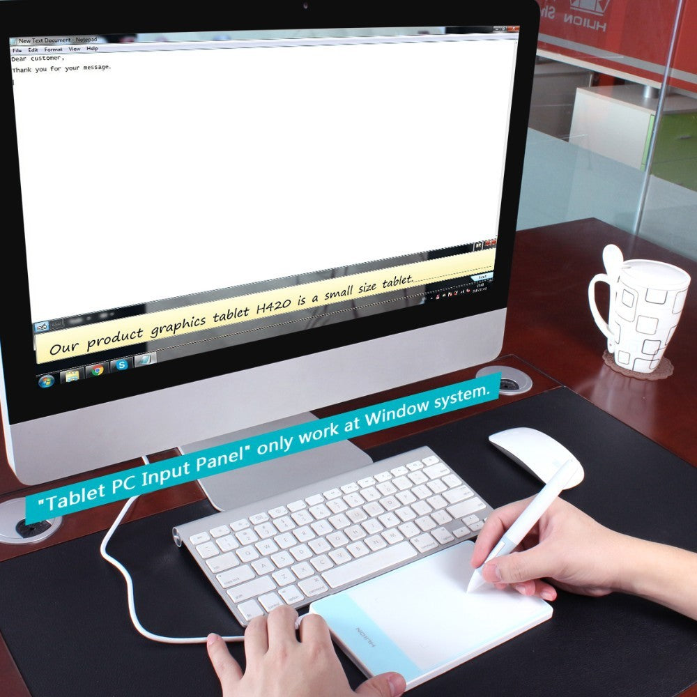 Drawing board signature board