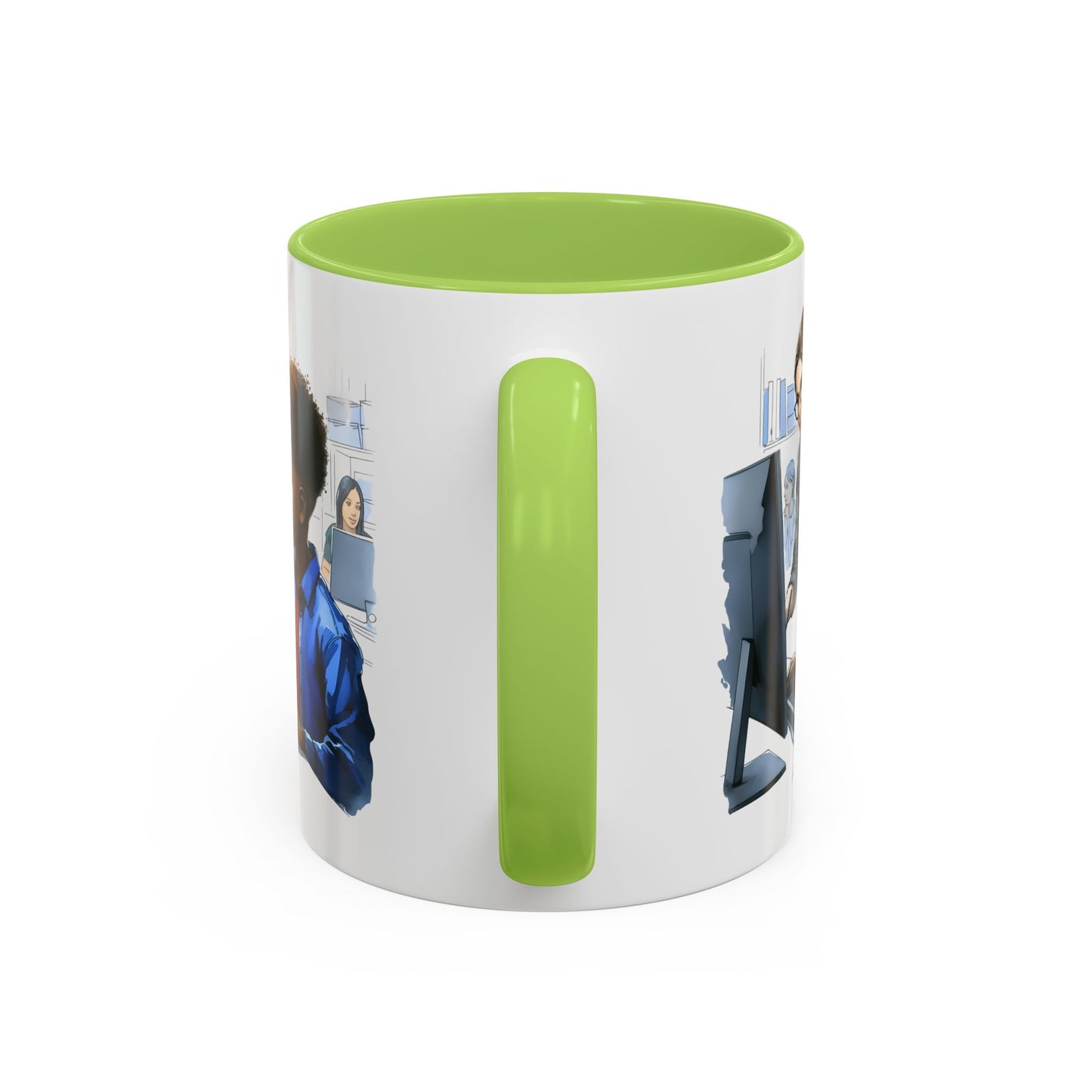 Empowering Desk Coffee Mug with Inspirational Design, Work Mug, Office Decor, Motivational Gift, Teacher Appreciation