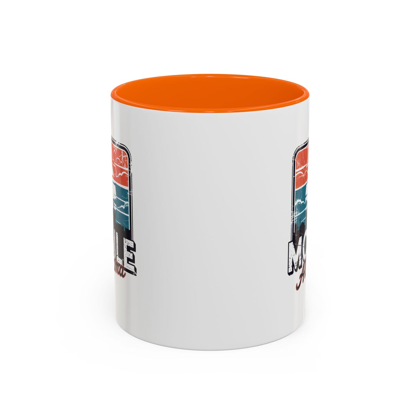 Mobile Alabama Sunset Accent Coffee Mug – Perfect Gift for Travelers, Coffee Lovers, Souvenir, Home Decor, Unique Mug