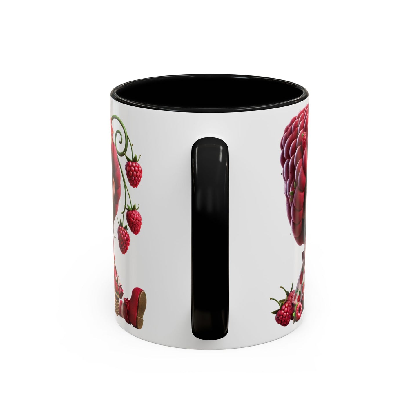 Whimsical Berry Girl Coffee Mug - Perfect for Berry Lovers!
