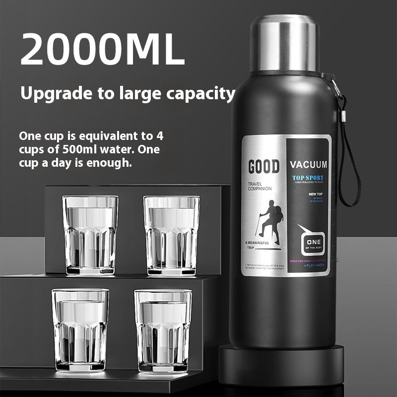 316 Stainless Steel Liner Vacuum All-steel Thermal Pot