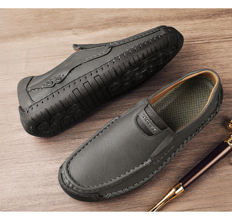 Men's Handmade Plus Size Leather Shoes