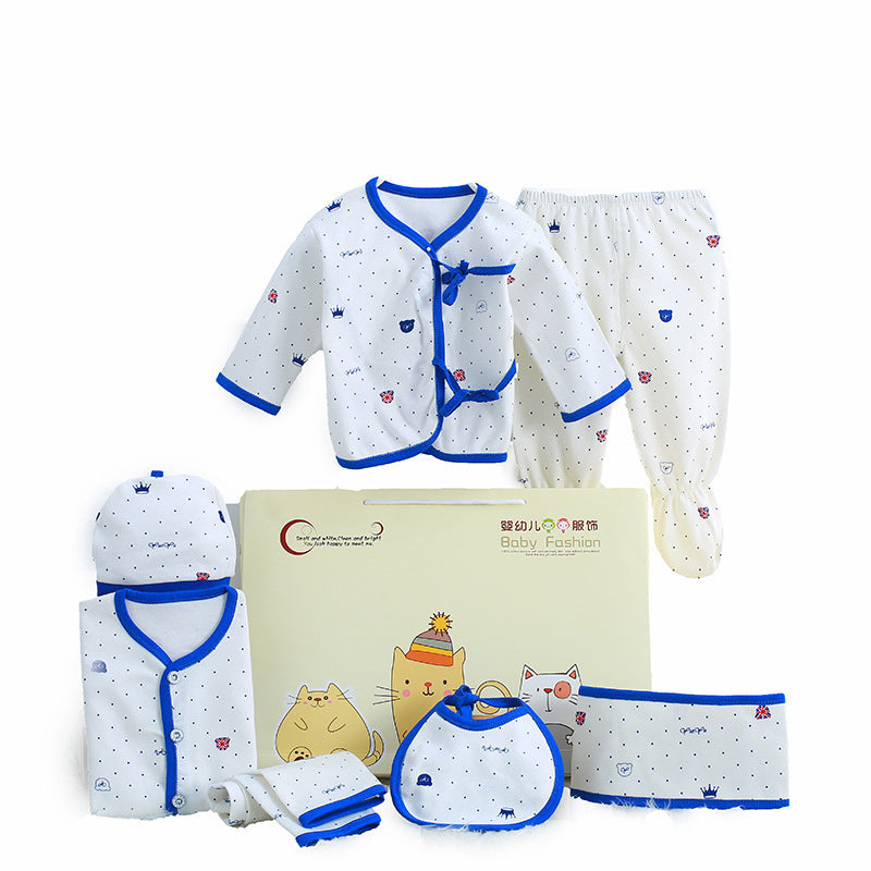 Infant Gift Box Set Warm Seven Piece Set