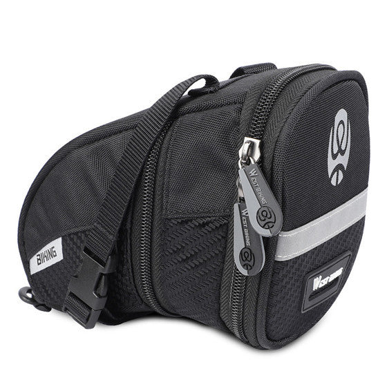 Bicycle Reflective Tail Bag Saddle Bag Back Seat Bag