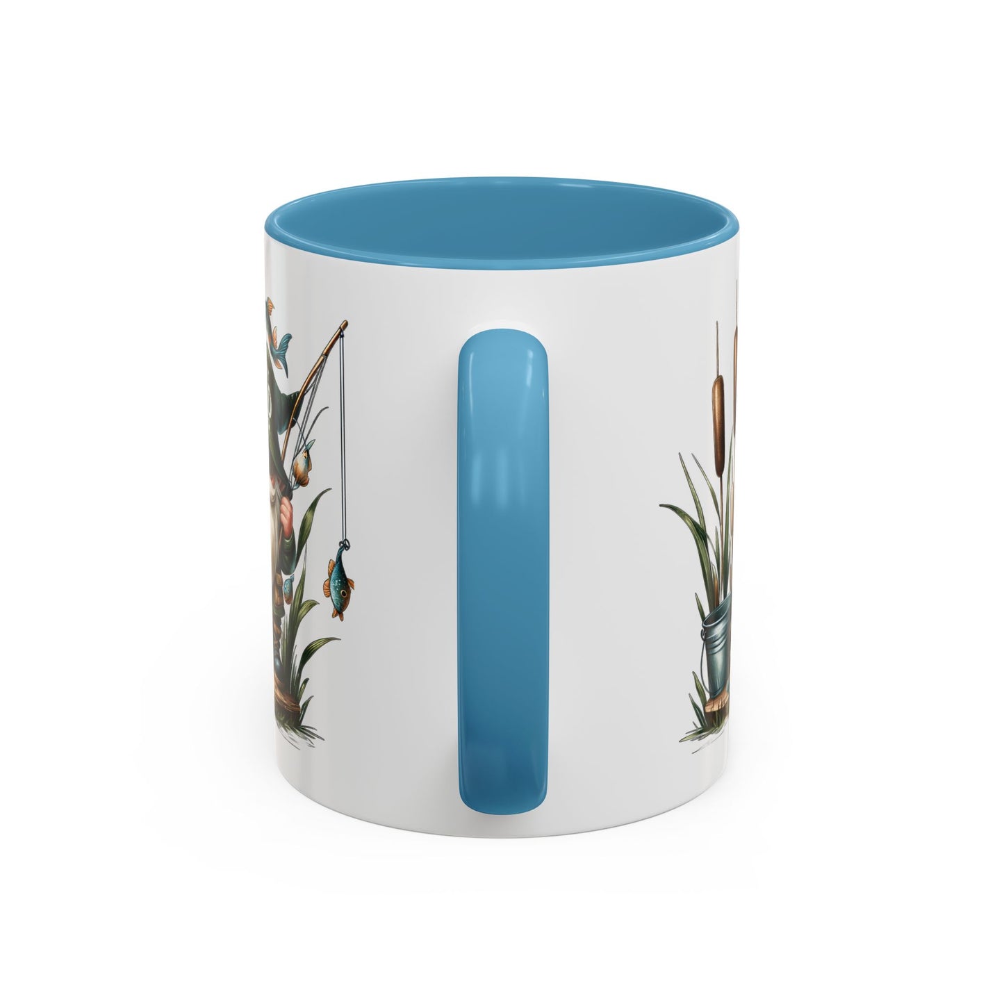 Fishing Gnome Coffee Mug, Best Dad Ever, Father's Day Gift, Dad's Mug, Gnome Decor, Outdoor Lover's Cup