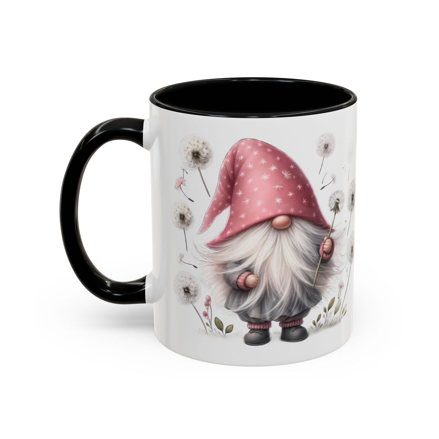 Whimsical Gnome Coffee Mug, Cute Coffee Cup, Garden Home Decor, Perfect Gift for Plant Lovers, Seasonal Celebration Drinkware