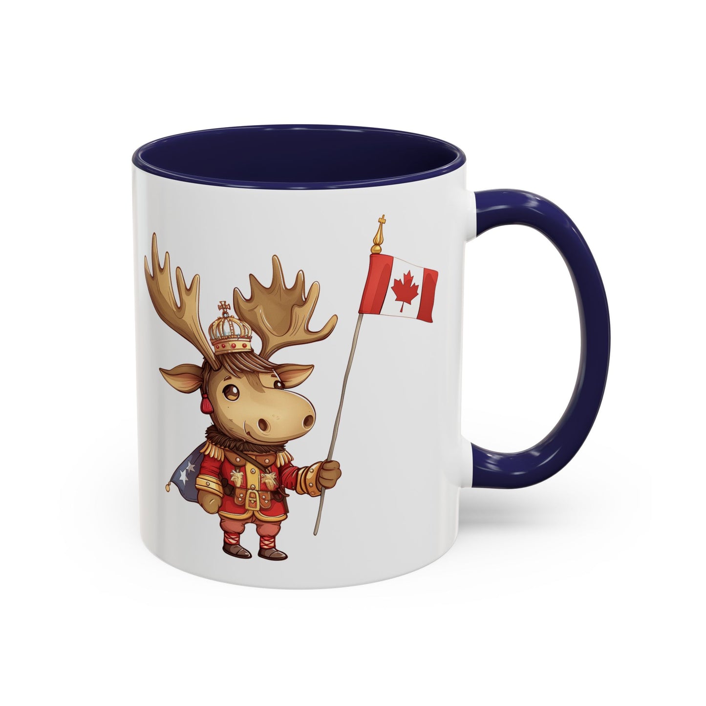 Canada Moose Accent Coffee Mug, Funny Moose Mug, Canadian Gift, Cute Animal Mug, Canada Day Mug, Holiday Coffee Cup