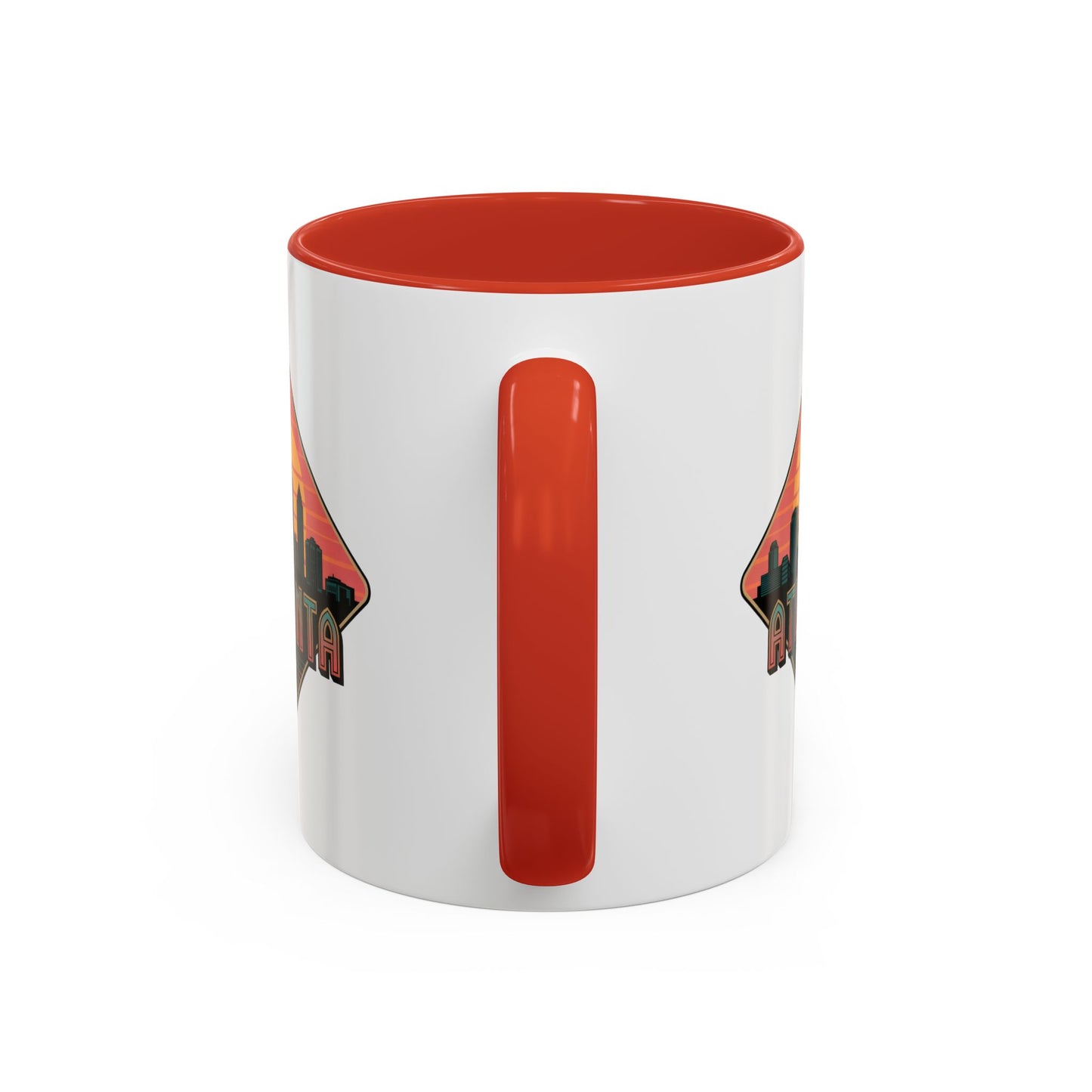 Atlanta Skyline Accent Coffee Mug, Unique Gift for Coffee Lovers, Home Decor, Travel Souvenir, Urban Style Mug