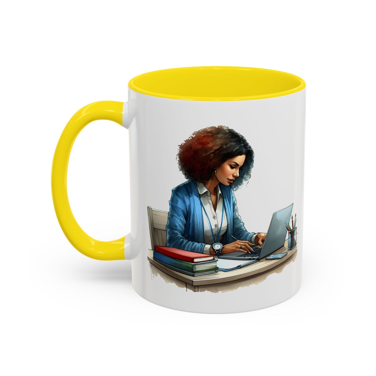 Inspirational Workspace Coffee Mug for Home Office, Motivational Mug for Students, Cozy Gift for Professionals, Unique Desk Accessory