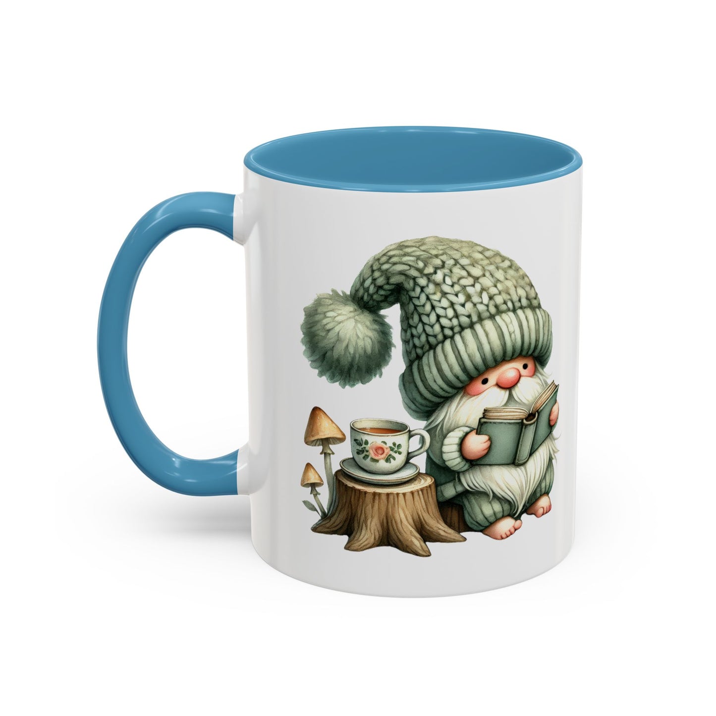 Whimsical Gnome Coffee Mug - Cute Home Decor, Unique Gift for Coffee Lovers, Cozy Vibes, Seasonal Celebrations, Fun Tableware