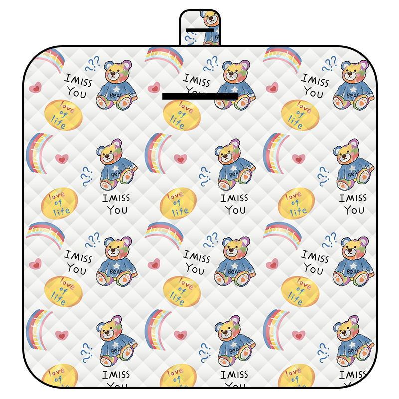 Outdoor Thickening Printing Ultrasonic Picnic Mat