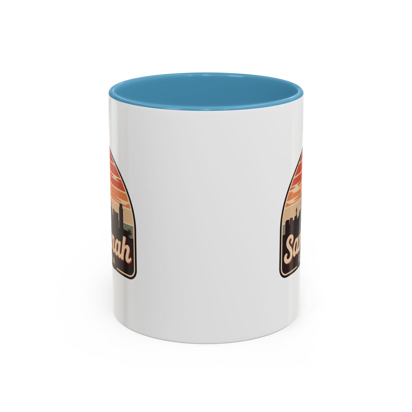 Savannah Skyline Accent Coffee Mug - Perfect for Gifts, Souvenirs, Festivals, Home Decor, Coffee Lovers
